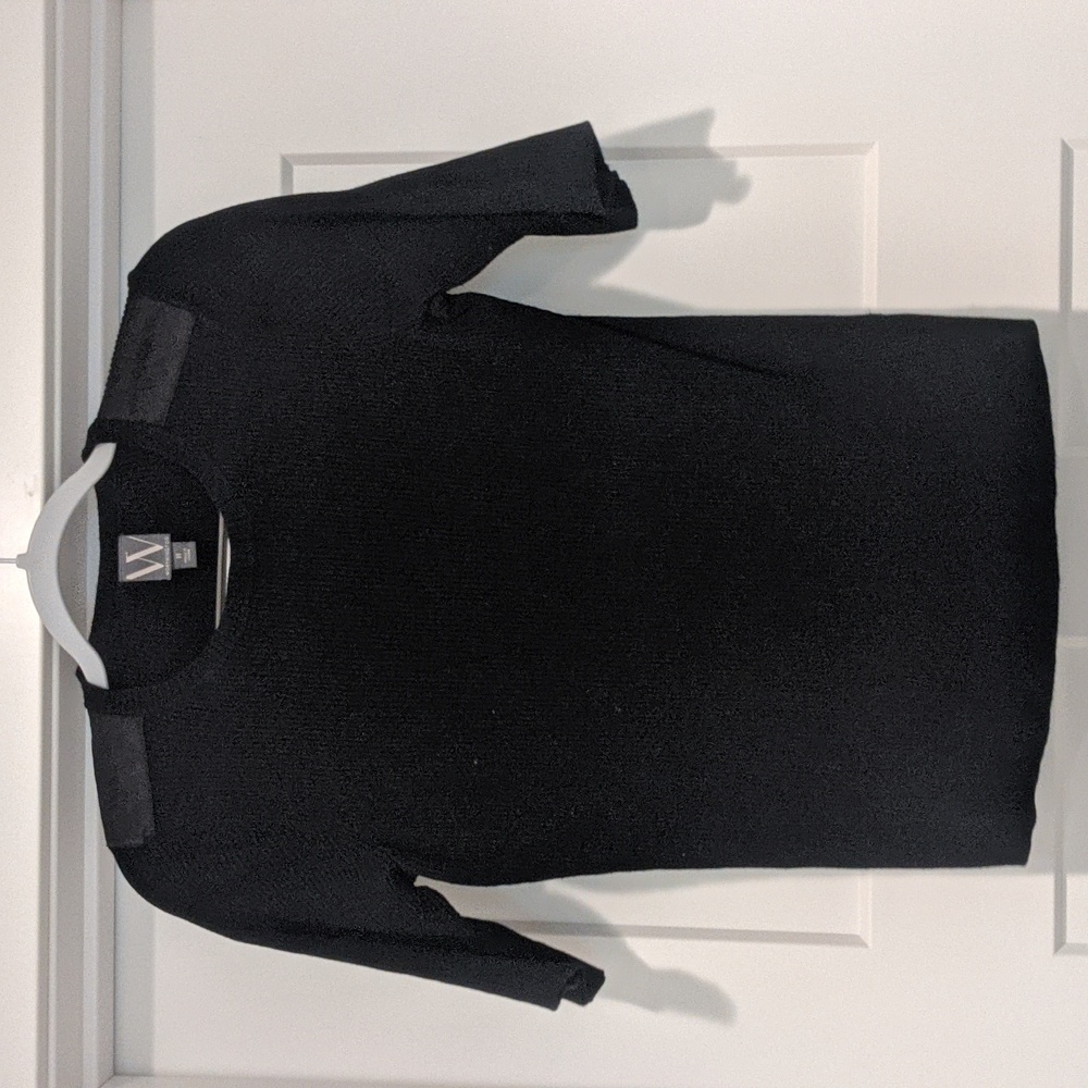 Worthington women's size medium black sweater blouse
